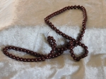 Glass Beads 8mm Approx. 110 Coffee Brown